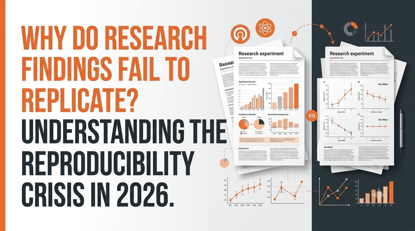 Research reproducibility and the reproducibility crisis in 2026.